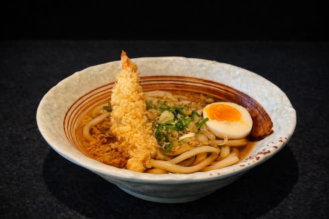 Shrimp Tempura Udon Soup