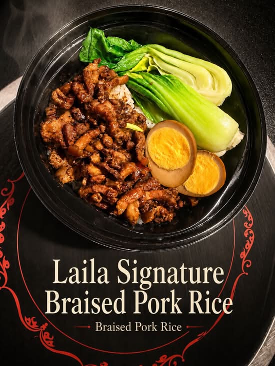 LaiLa Signature Braised Pork Rice Combo