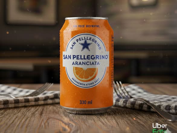 San pellegrino orange