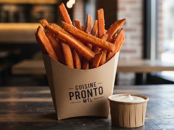 Frite patate douce