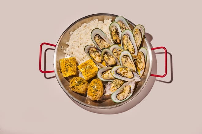 Seau de Moules de Nouvelle-Zélande / New Zealand Mussels Bucket