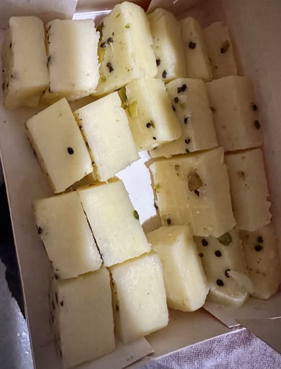 Khoya burfi