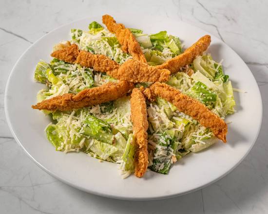 Crispy Chicken Caesar Salad