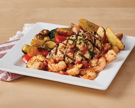 Chicken & Shrimp Scampi