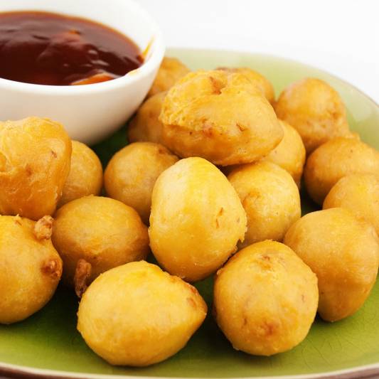 62. Honey Garlic Chicken Balls