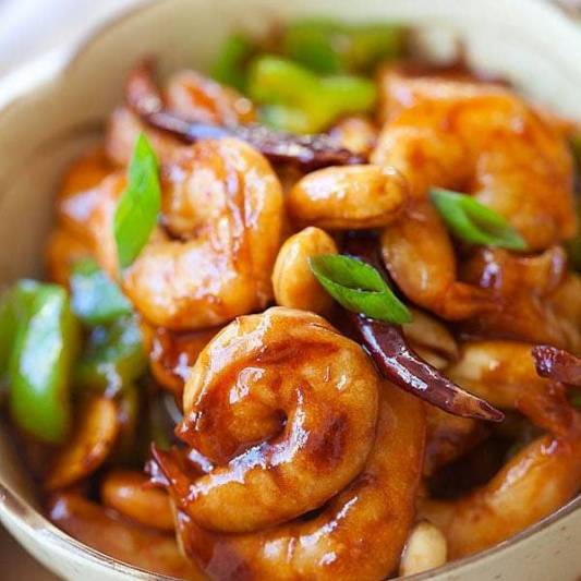 81A. Kung Pao Shrimp (Hot)