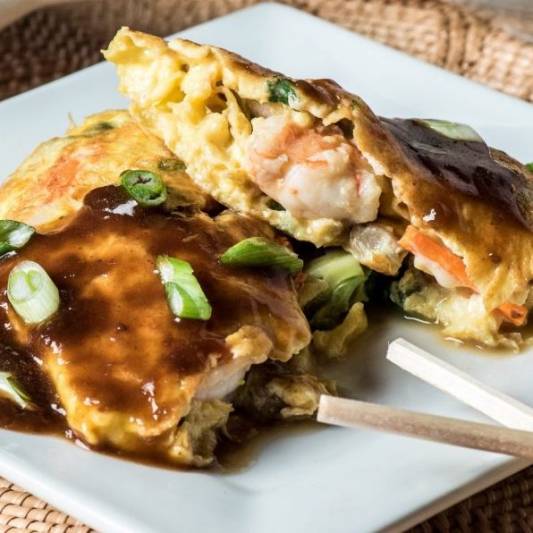 93. Shrimp Egg Foo Yong