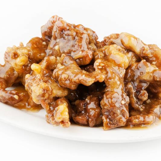47. Honey Garlic Veal