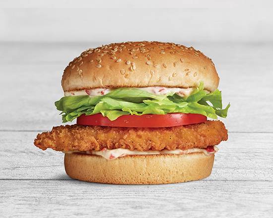 Burger au poulet habanero piquant / Spicy Habanero Chicken Burger