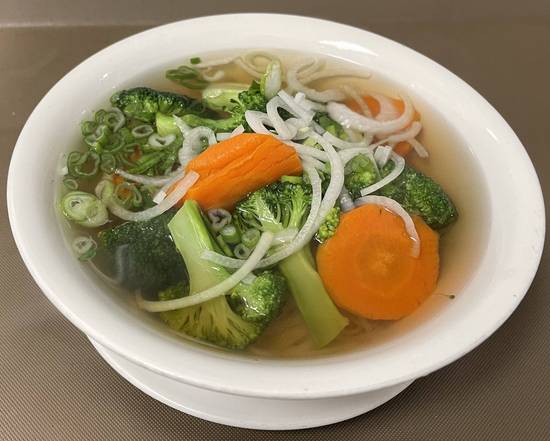 P17. Vegetarian Noodle Soup (Veggie Broth) 🍜🥦🥕🌿🥣/ Phở Chay 🍜🥦🥕🌿🥣