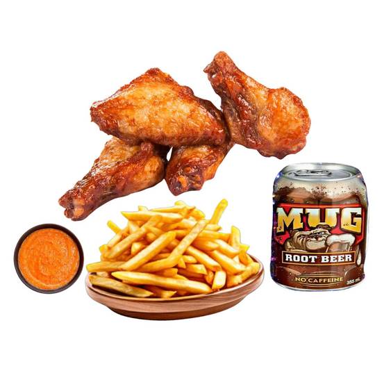 Trio Ailes de poulet