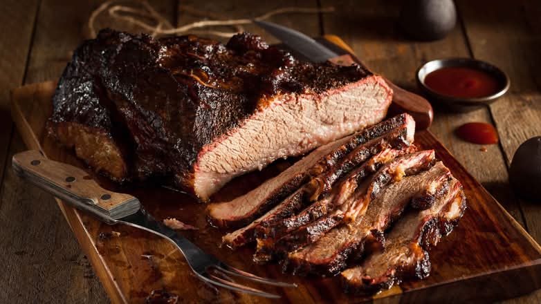 Double Smoked Brisket Plate