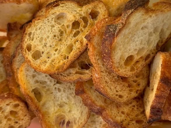Crostini | sourdough croutons