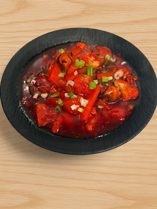 Sweet & Sour Manchurian Fish