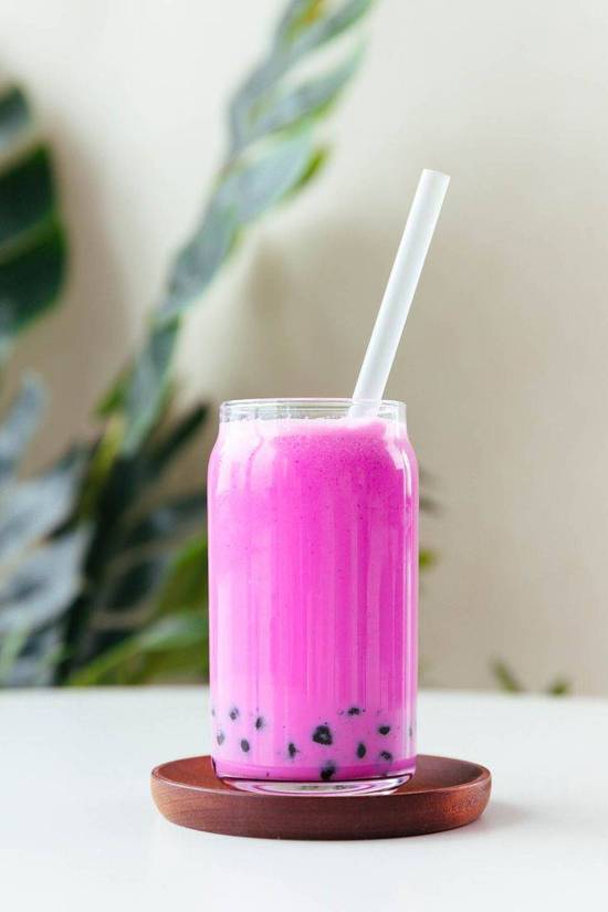 Dragon fruit Milk Tea