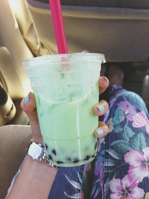 Mint Chocolate Milk Tea