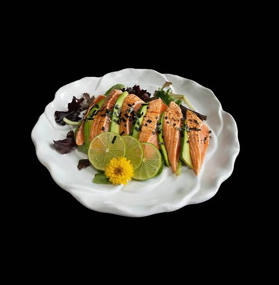 Seared Salmon Sashimi