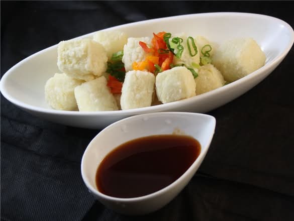 Spicy Agedashi Tofu