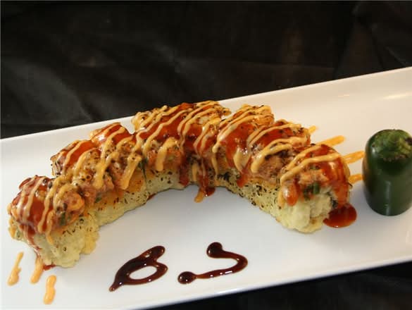 Baked Spicy Salmon Roll
