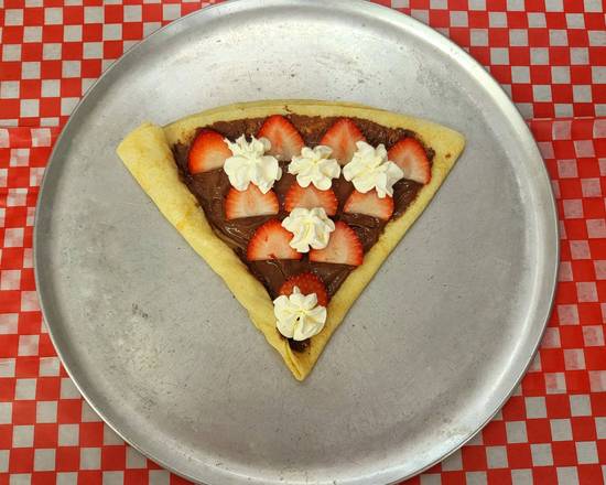 #52 Nutella Strawberry Whip Crepe