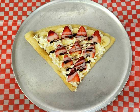 #12 Strawberry Banana Milk & Chocolate Whip Crepe