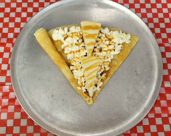 #48 Caramel Cheesecake Whip Crepe