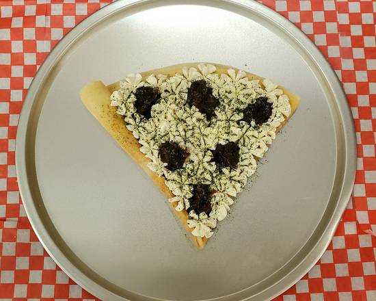 #45 Green Tea Powder & Red Bean Whip Crepe