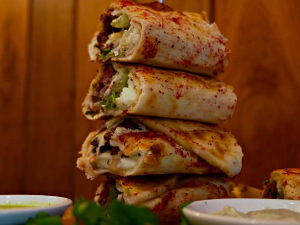 Mix Shawarma Wrap (Med)