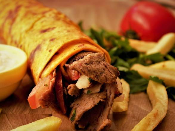 Beef Donair Shawarma  Wrap (Med)