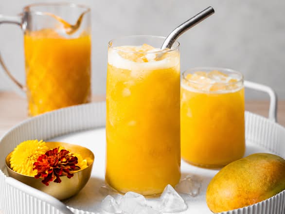 Fresh Pressed Mango Juice