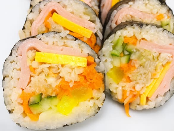 Ham & Cheese Kimbap (10pcs)