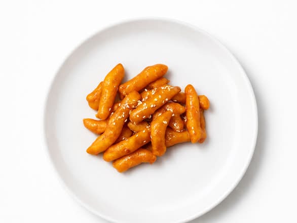 Fried Rice Cake with Sauce