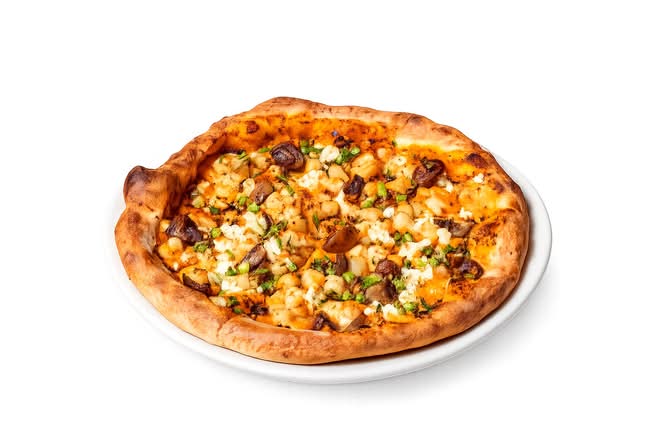 Pizza Au Poulet BBQ (BBQ Chicken Pizza)