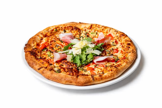 Pizza Prosciutto Et Roquette (Prosciutto and Arugula Pizza)