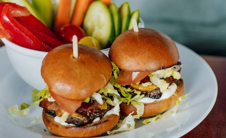Mini-burgers pour enfants / Kids' menu Mini-burgers