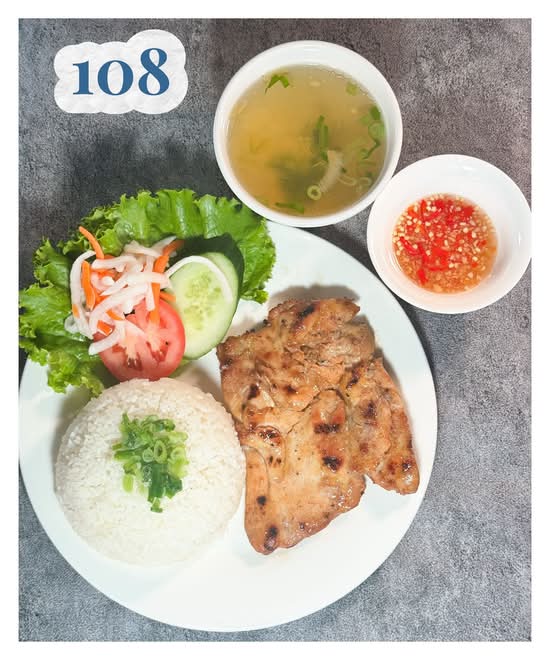 108. Com Tam Ga Nuong