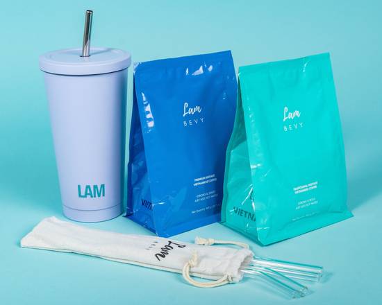 Coffee Lover Set (Lavender Tumbler)