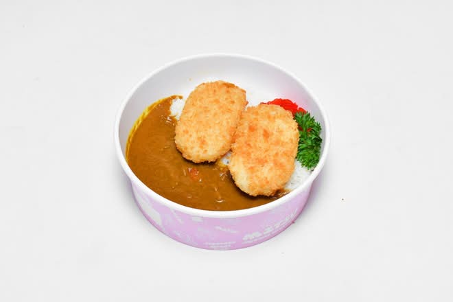 #10 Croquette curry rice combo