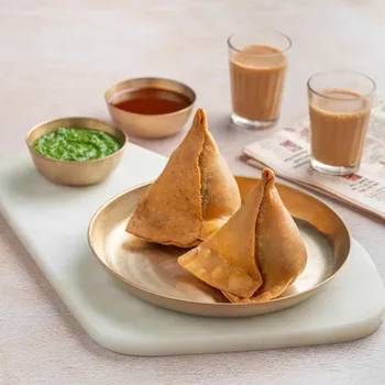 Chai & Veg Samosa(1 pc) Combo