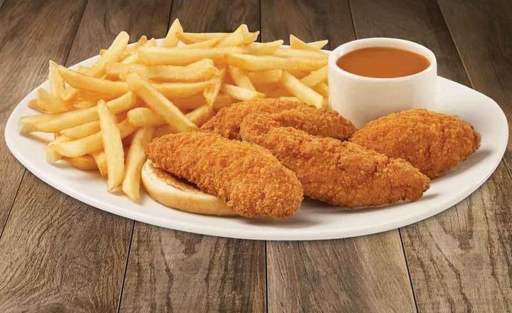 4 filets de poitrine de poulet croustillants / 4 Crispy Chicken Breast Fillets