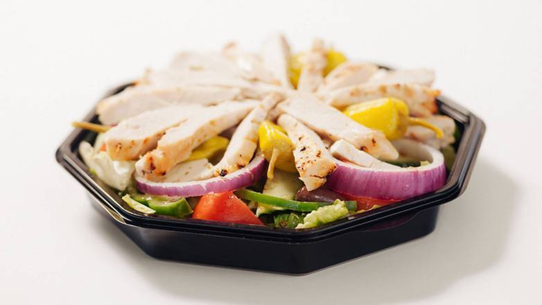 Greek and Chicken Salad