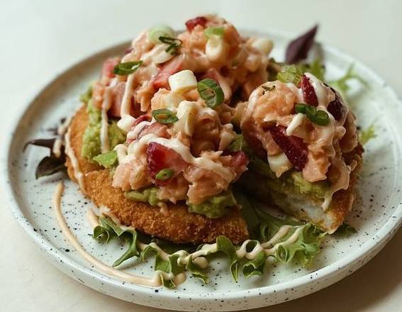 Pizza Trois Saumons / Three Salmon Pizza