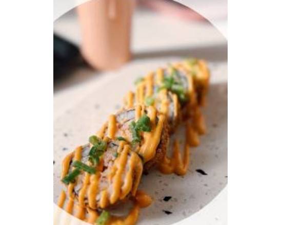 Maki Crevette Épicée (Frit) / Spicy Shrimp Maki (Fried)