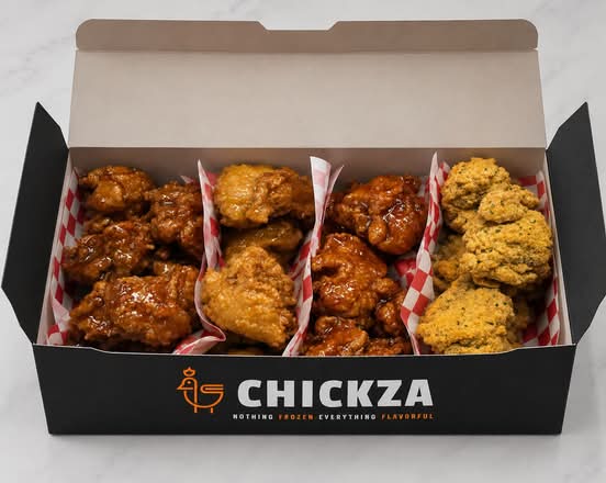 You Pick 4 Flavor Box (Boneless Full) - 20 Pcs (880 Grams)