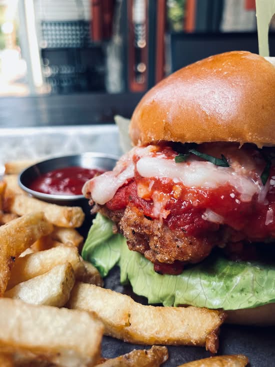 Chicken Parm Burger