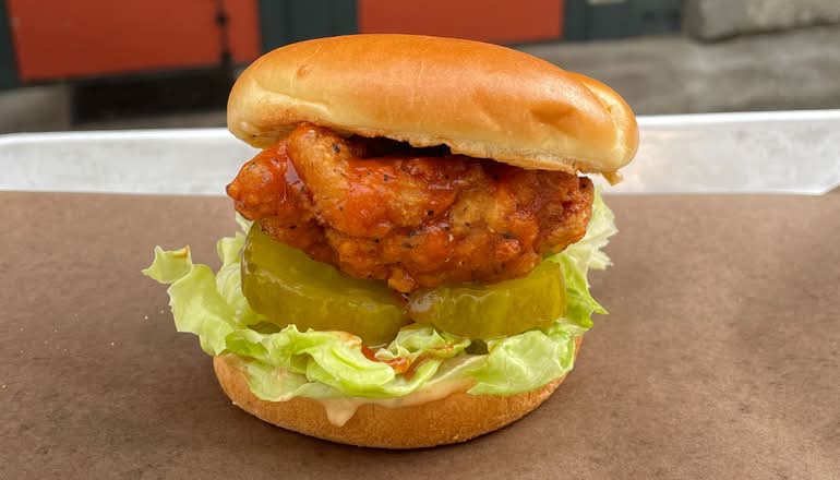 Spicy Chicken Burger