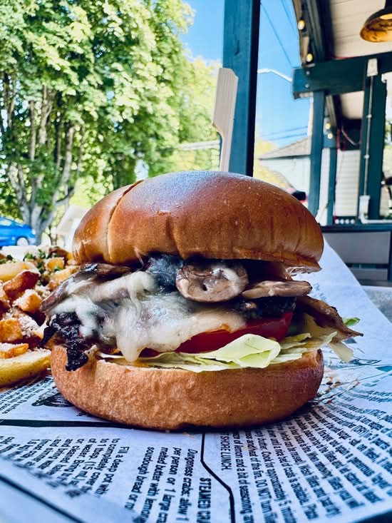 Truffled Mushroom Burger