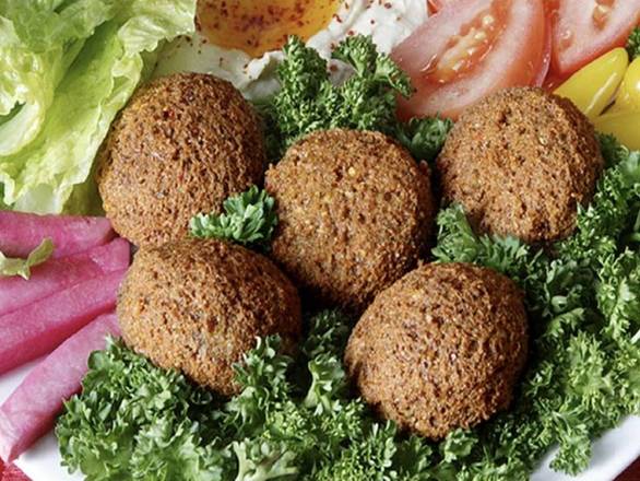 Falafel and Veggie Platter