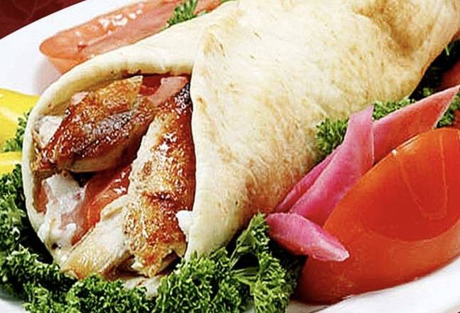 Chicken Shawarma Pita Wrap