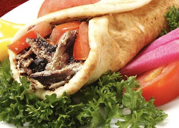 Lamb Shawarma Grilled Arabi Wrap